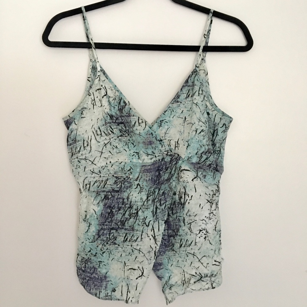 1.State Cami W Split Hem Top - image 1